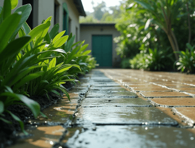 Calcification on Floor Tiles