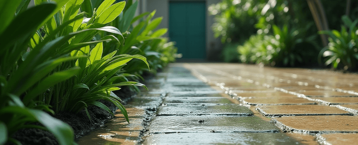 Calcification on Floor Tiles